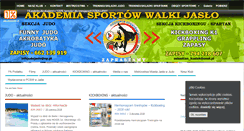 Desktop Screenshot of judo-jaslo.pl
